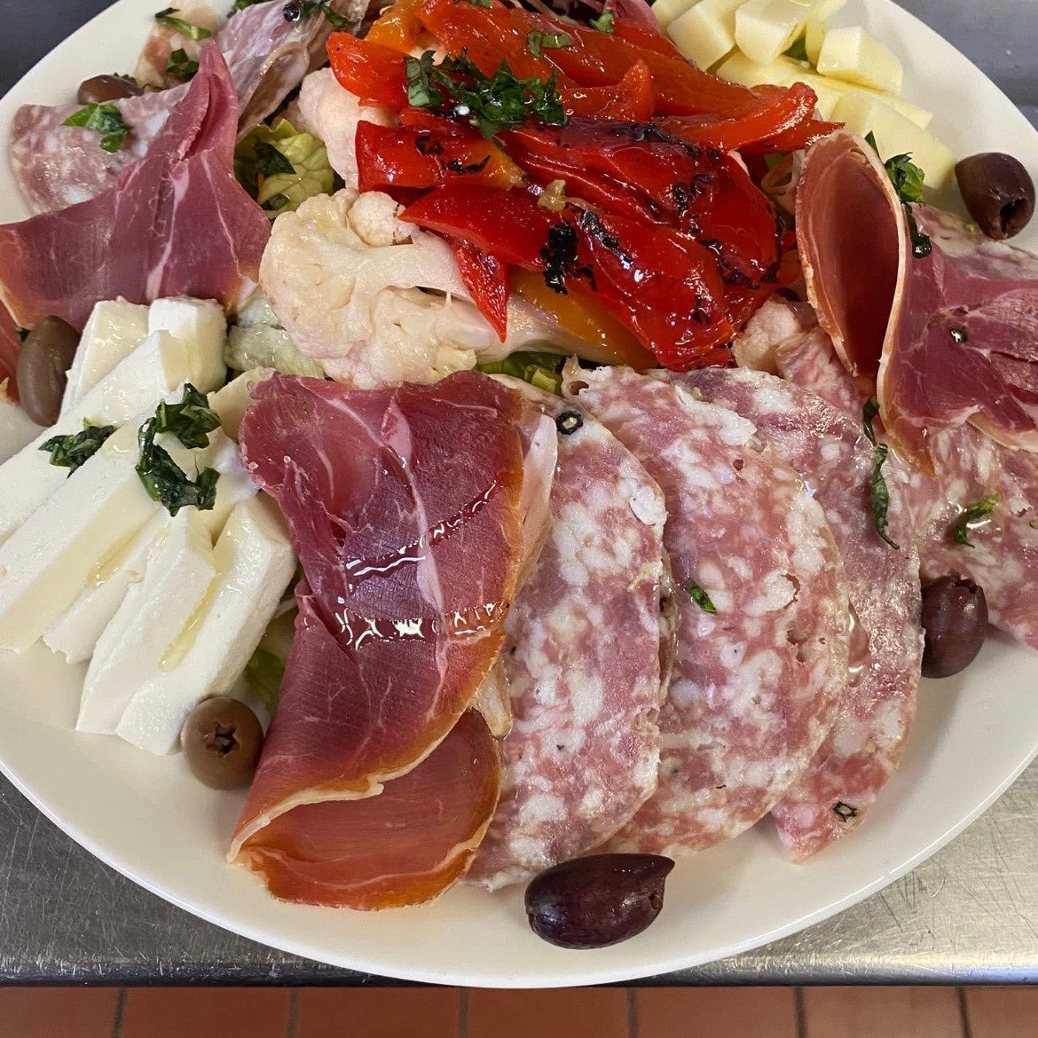 Cold Antipasto Soppressata.