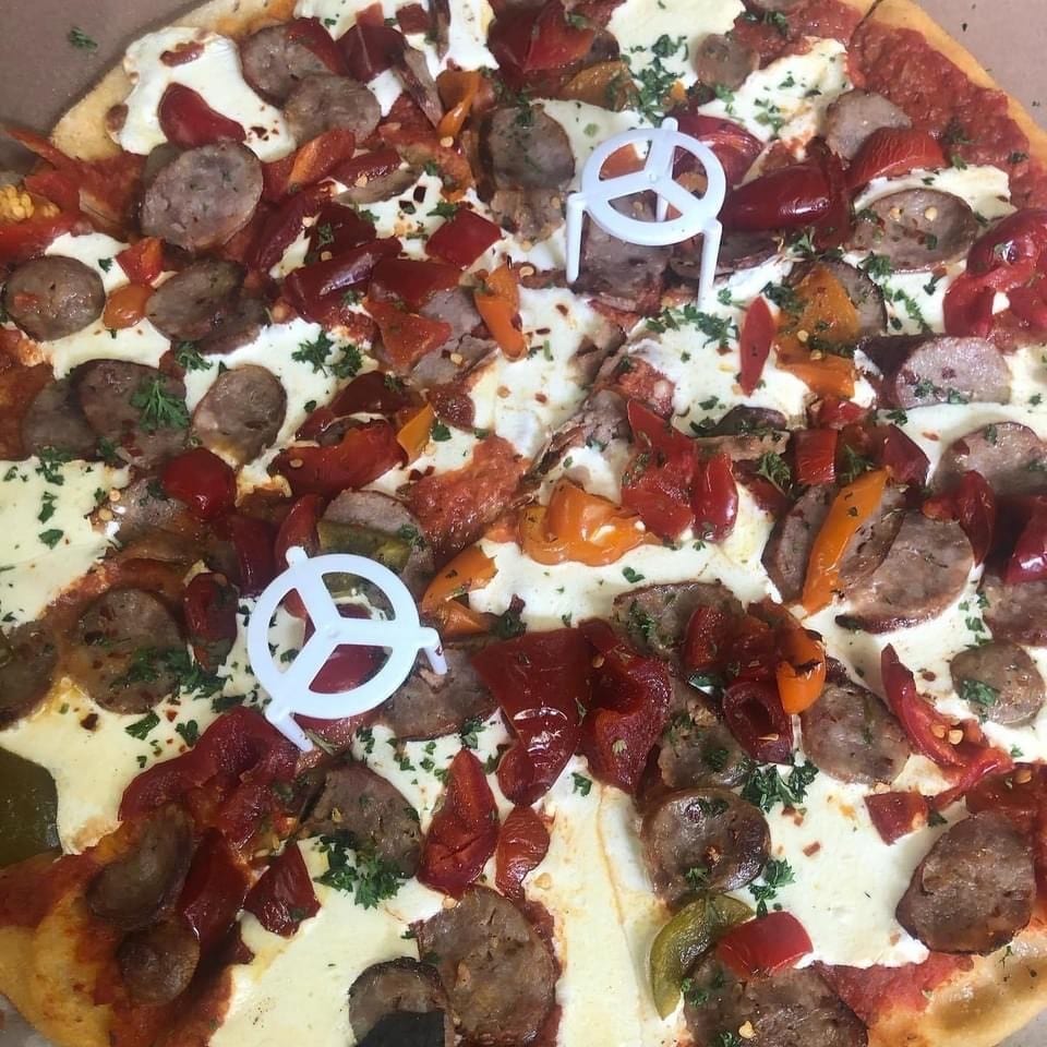 Sausage & Peppers Pizza (Large 16").