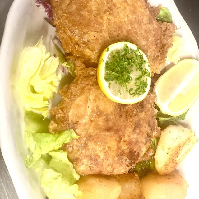 Housemade Crab Cakes.