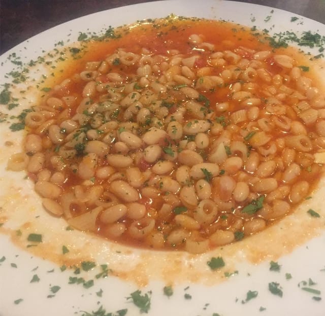 Classic Pasta Fagioli Soup.