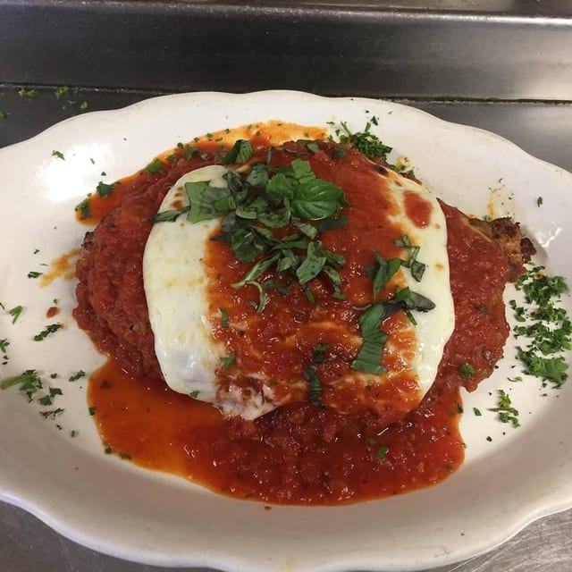 Chicken Siciliana.