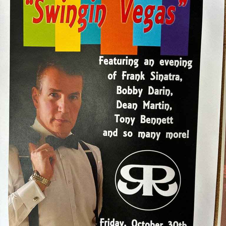 Bob Desimone "Swingin Vegas Show" Fri Oct 30th 7pm