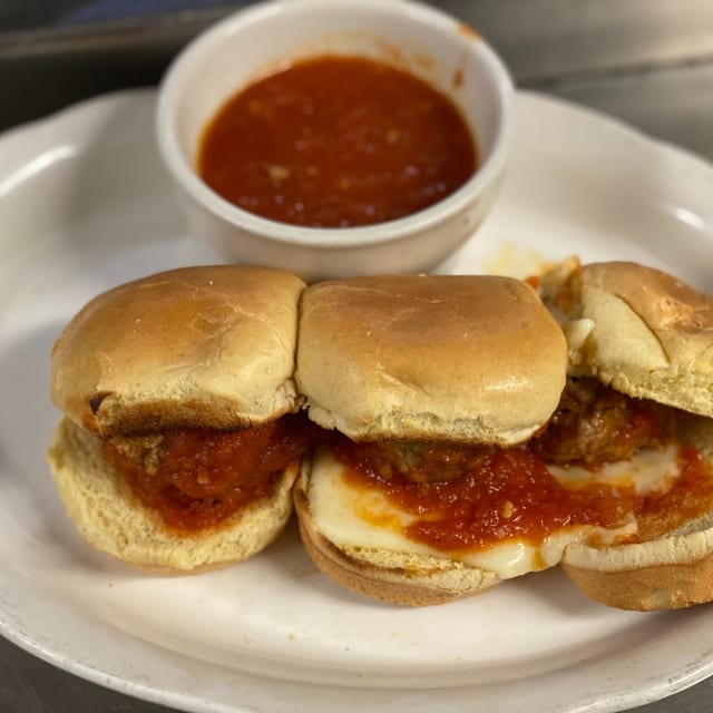 Meatball Sliders.