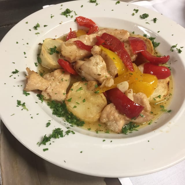 Chicken Scarpariello.