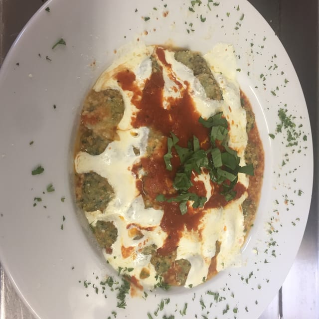 Homemade Spinach Gnocchi Al Forno (Gluten Free).