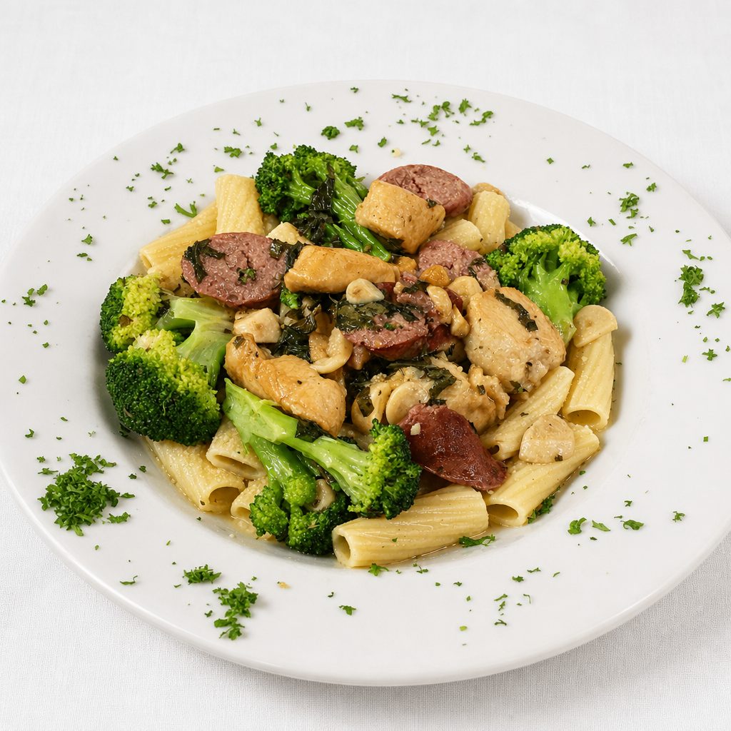 Rigatoni Alla Rini (Pasta).