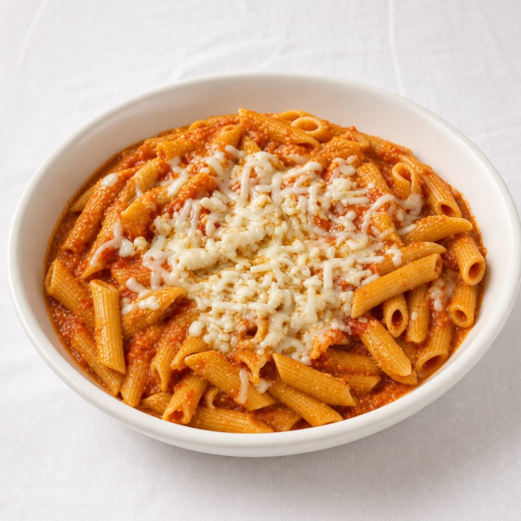 Vegan Baked Ziti.