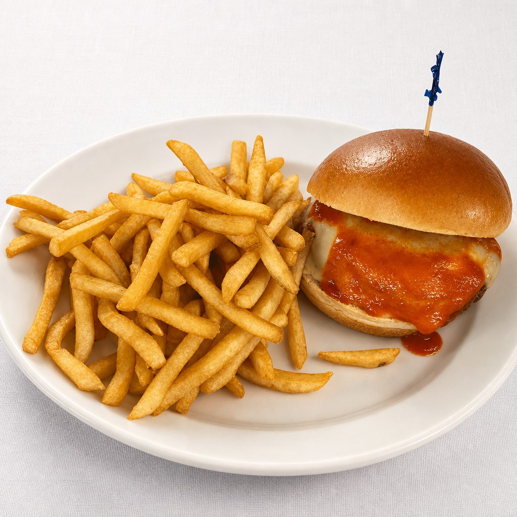 "Buffalo" Burger (8 Oz.).