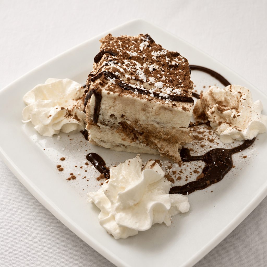 Homemade Tiramisu.