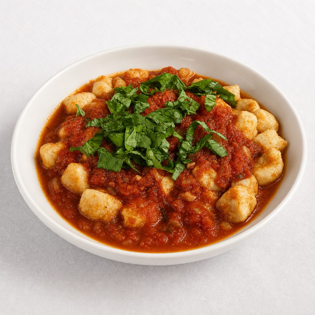 Housemade Gnocchi Filetto Di Pomodoro.