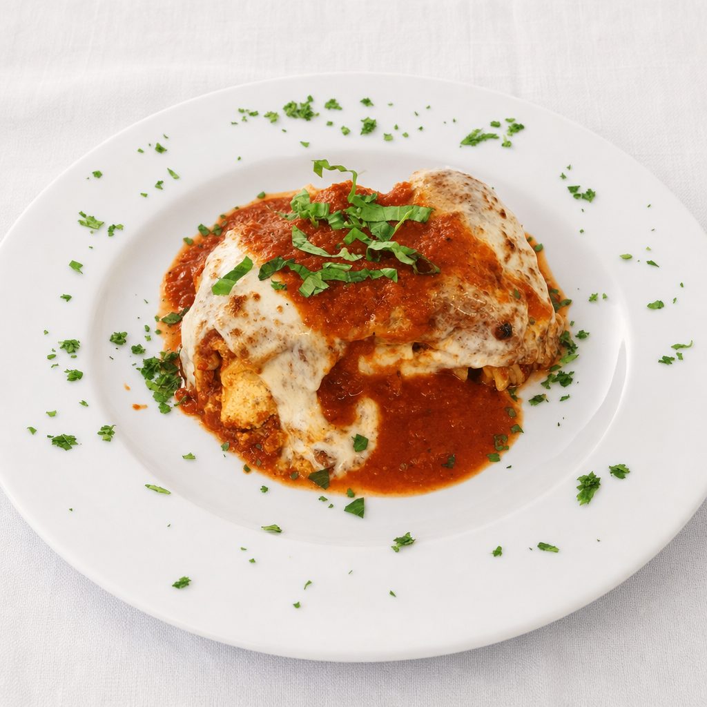 Lasagna Bolognese.