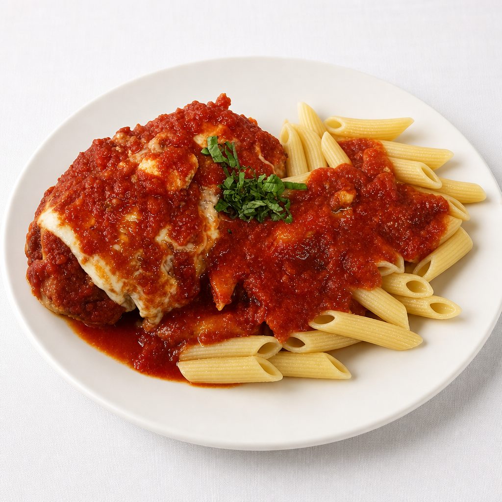 Chicken Parmigiana.
