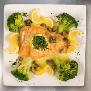 Broiled Salmon