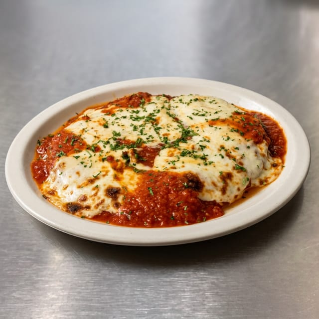 Veal Parmigiana.