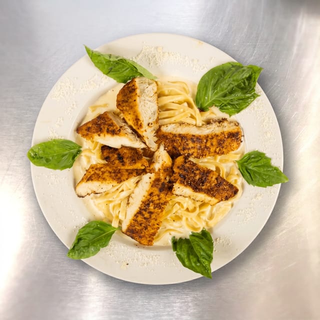Fettuccine Alfredo.