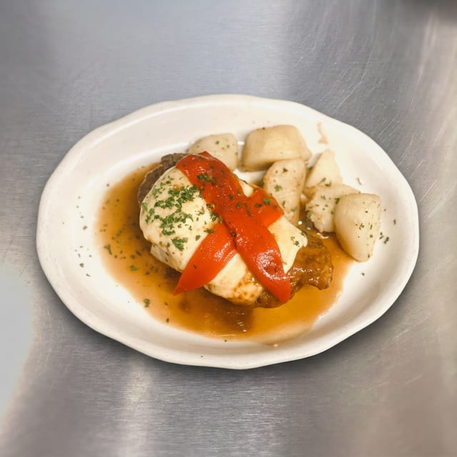 Chicken Valdostana.