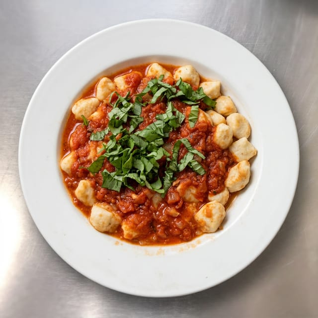 Housemade Gnocchi Filetto Di Pomodoro.