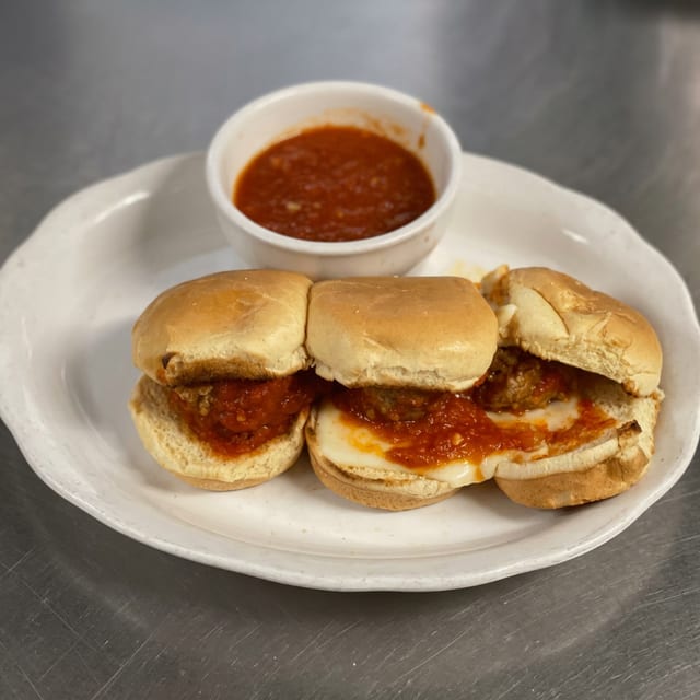 Meatball Sliders.