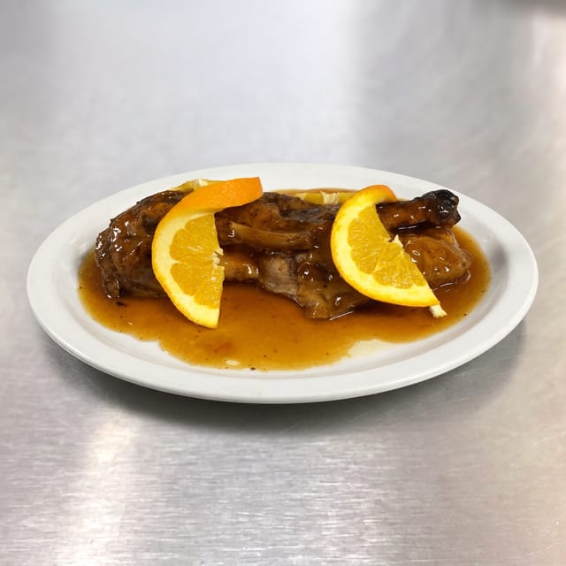 Roasted Duck.
