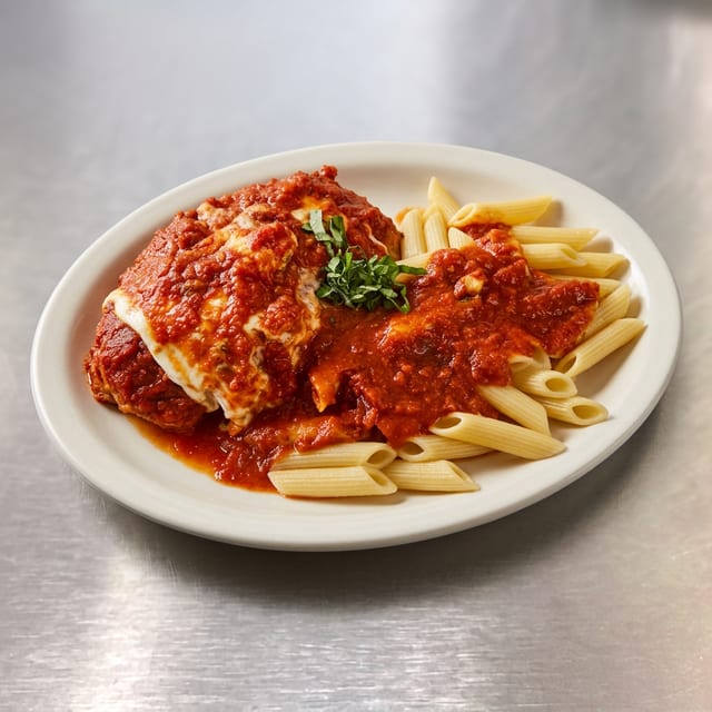 Chicken Parmigiana.